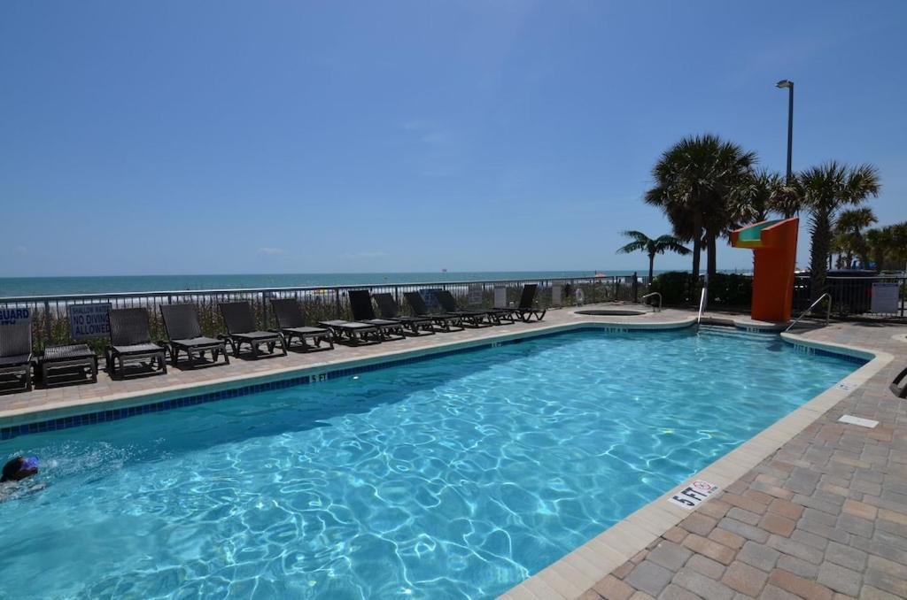 Fabulous Ocean Front Penthouse Condo Myrtle Beach Exterior foto