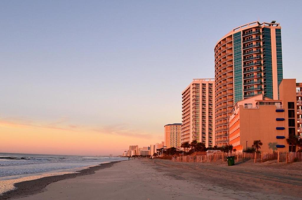 Fabulous Ocean Front Penthouse Condo Myrtle Beach Exterior foto