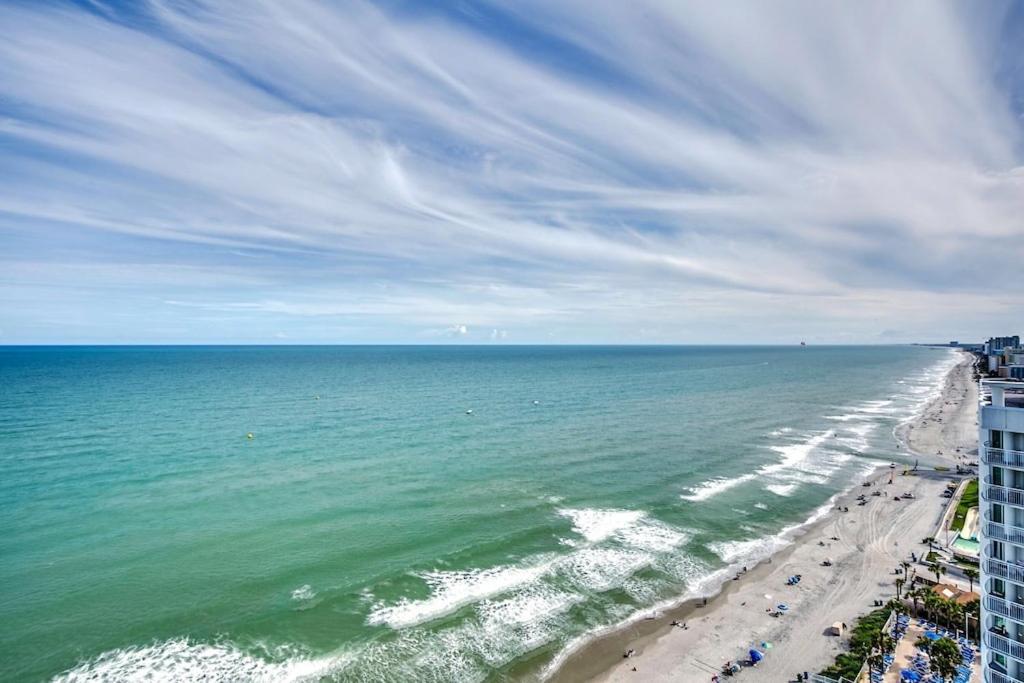 Fabulous Ocean Front Penthouse Condo Myrtle Beach Exterior foto