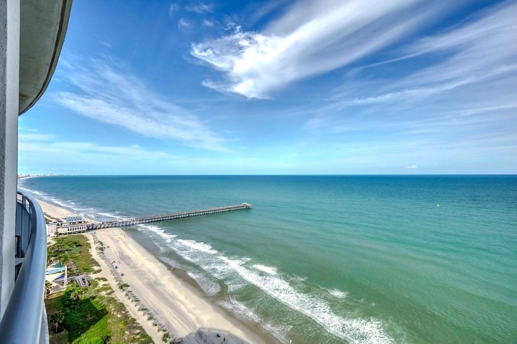 Fabulous Ocean Front Penthouse Condo Myrtle Beach Exterior foto